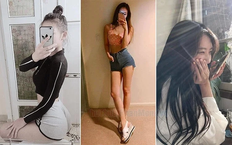 Vẻ đẹp bí ẩn của gái K10 che mặt khiến người xem không thể rời mắt.