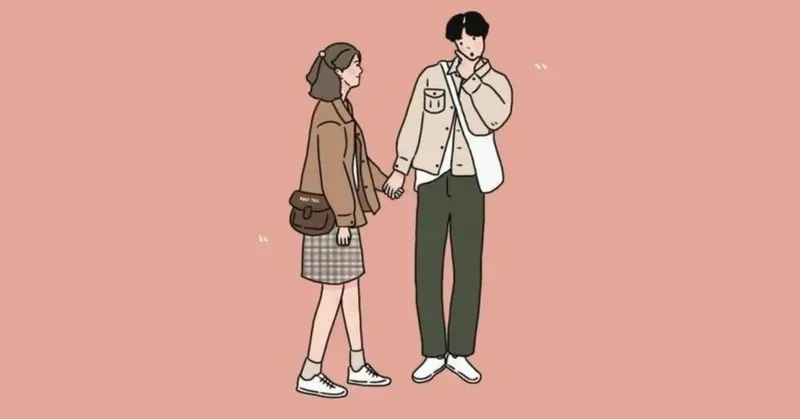 Avatar đôi cho các cặp yêu nhau dễ thương, thể hiện tình cảm ngọt ngào và sâu sắc
