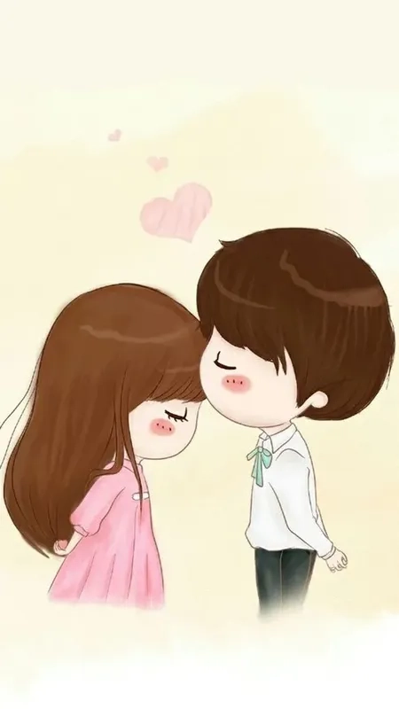 Hình nền cặp anime yêu nhau, đẹp và giàu cảm xúc lãng mạn.