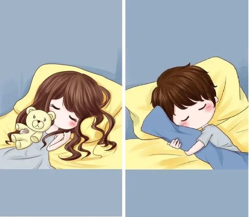 Hình ảnh cặp đôi yêu nhau, tái hiện tình yêu đầy lãng mạn và ngọt ngào.