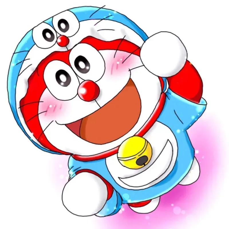 Doremon cute chibi mang lại vẻ đáng yêu cho màn hình điện thoại
