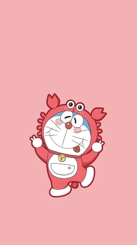 Hình nền Doremon cute mang lại không gian tươi sáng cho điện thoại