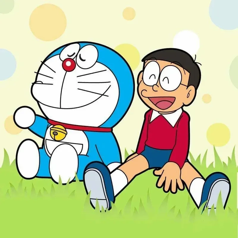 Thêm phần dễ thương cho máy tính với hình nền Doremon siêu cute