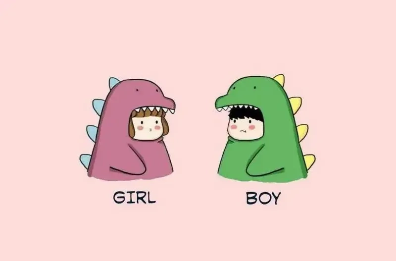 Hình anime đôi cute thể hiện tình yêu ngọt ngào và sự gắn kết giữa các cặp đôi