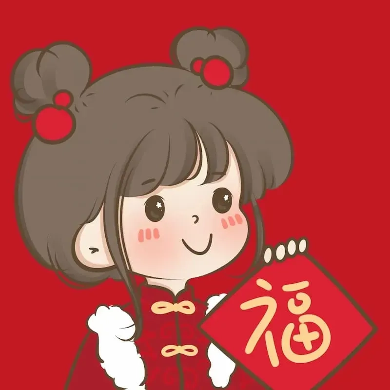 Khám phá ảnh anime Tết chibi ngọt ngào, đầy màu sắc xuân