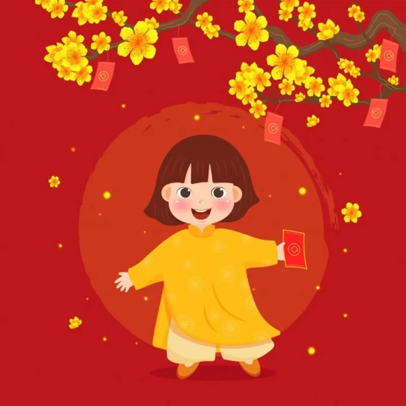 Avatar Tết đẹp sẽ là lựa chọn lý tưởng để tạo không khí đón Tết ấm áp
