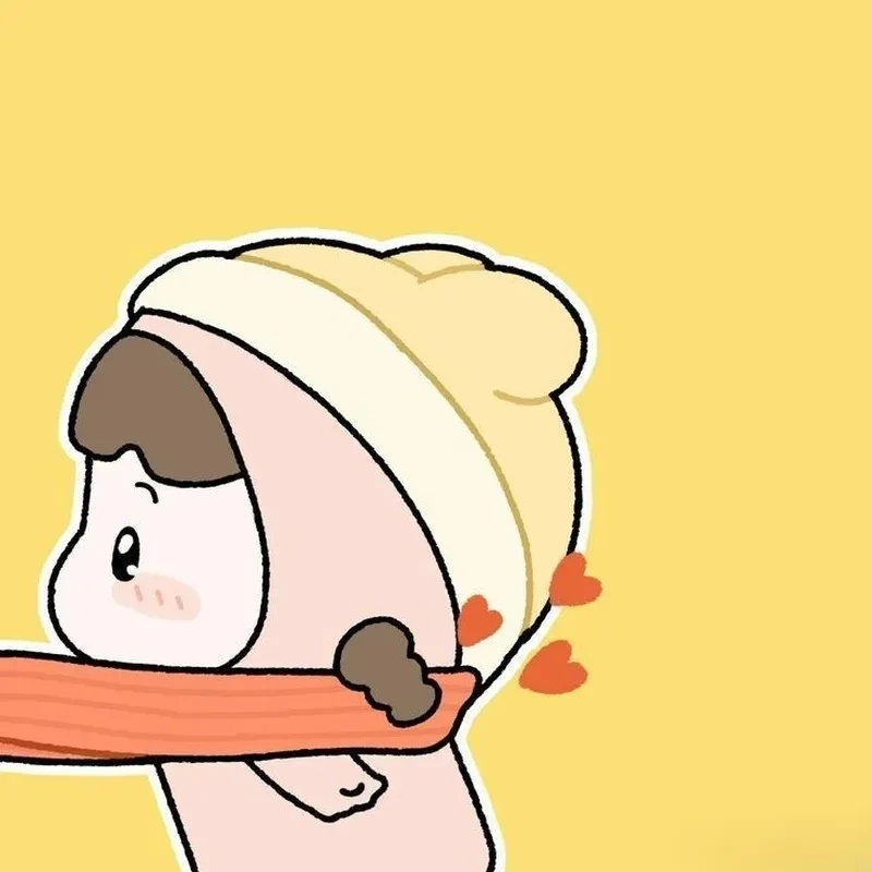 Avatar meme mèo Tết ngập tràn không khí xuân, cực kỳ dễ thương.