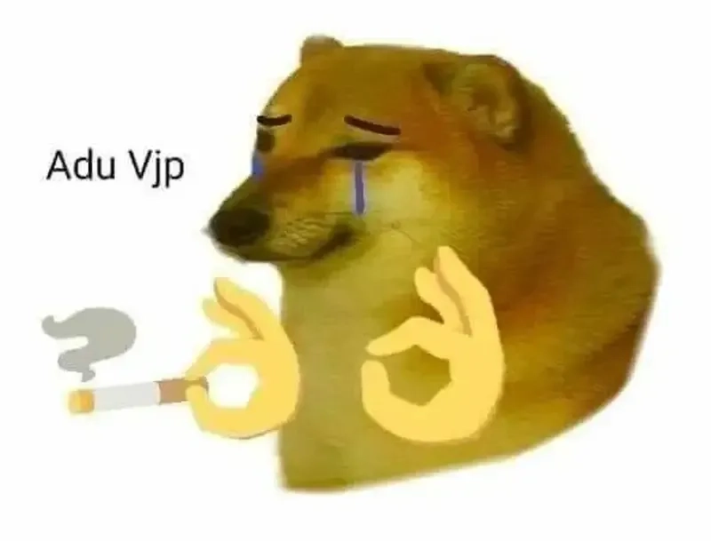 Meme dog sad này dễ thương và cực kỳ đáng yêu!