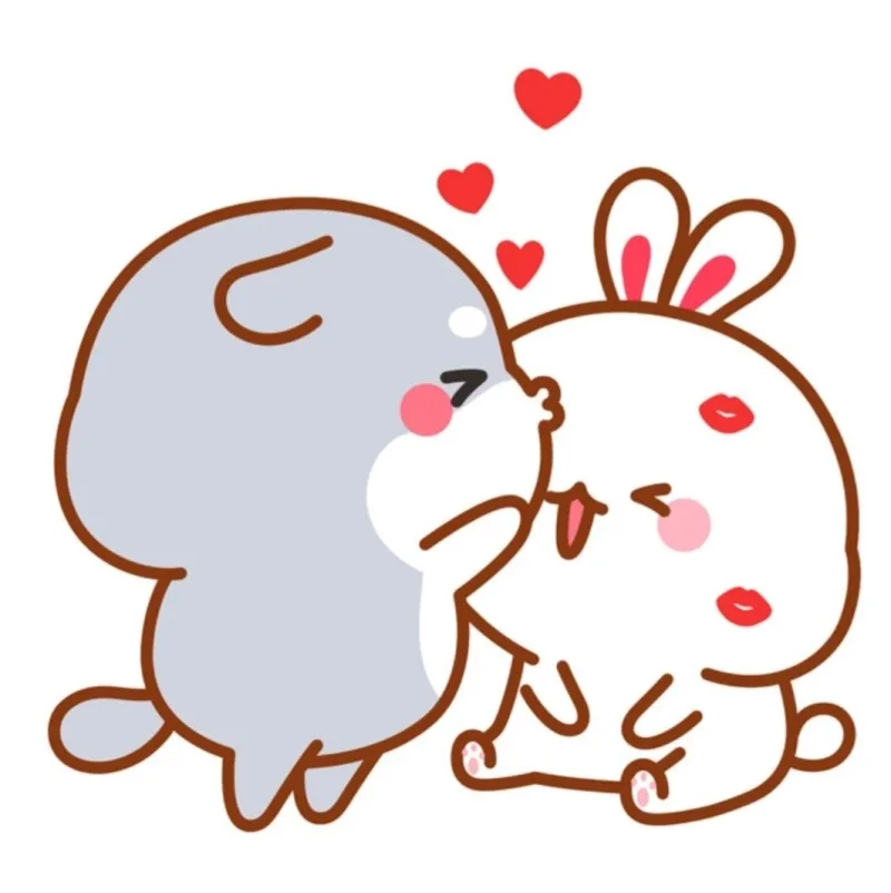Kiss cute meme khiến bạn tan chảy vì những khoảnh khắc tình yêu dễ thương.