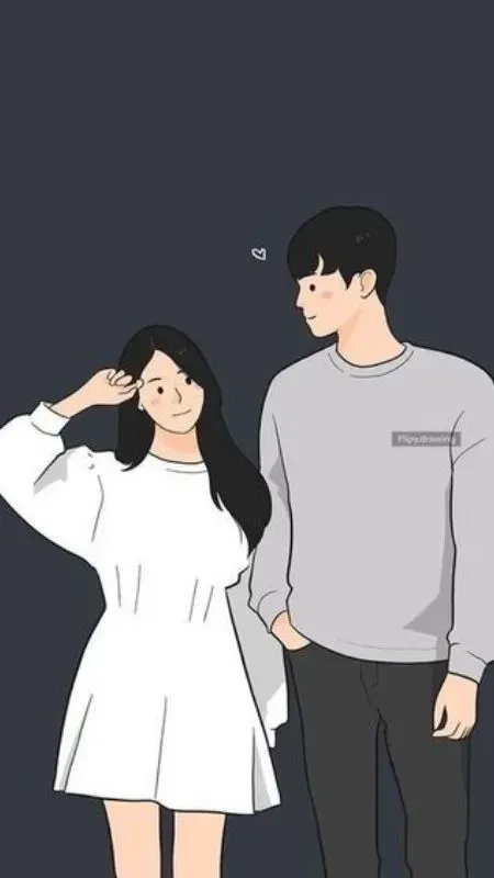 Hình ảnh đẹp dành cho các cặp đôi yêu nhau, thể hiện tình cảm chân thành.