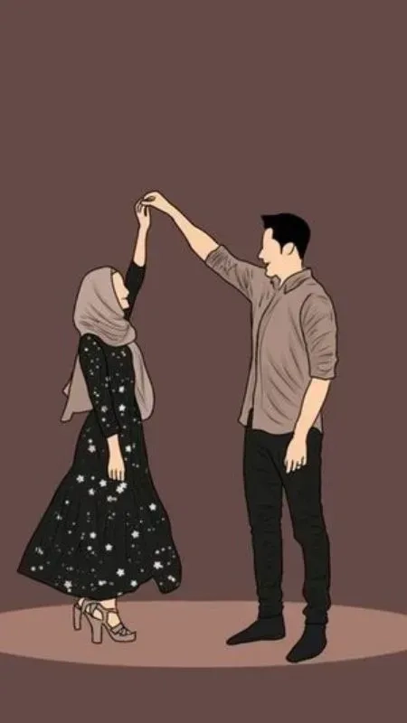 Hình ảnh đen trắng lãng mạn, tái hiện vẻ đẹp giản dị của tình yêu.
