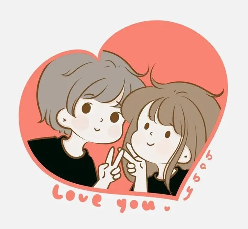 Hình ảnh buồn của các cặp đôi yêu nhau, thể hiện nỗi lòng khó tả.