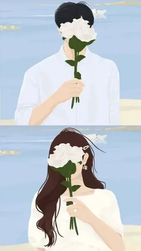 Ảnh anime lãng mạn và đáng yêu, dành riêng cho các cặp đôi yêu nhau.