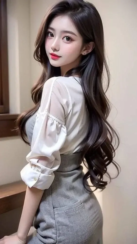 Tạo hình anime nữ tóc ngắn đeo kính dễ thương và nổi bật.