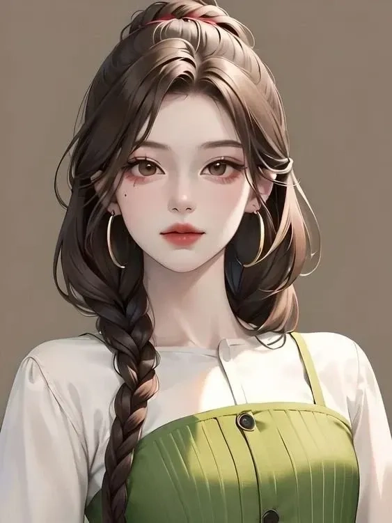 Anime gái đẹp với đường nét dịu dàng, thu hút mọi ánh nhìn.