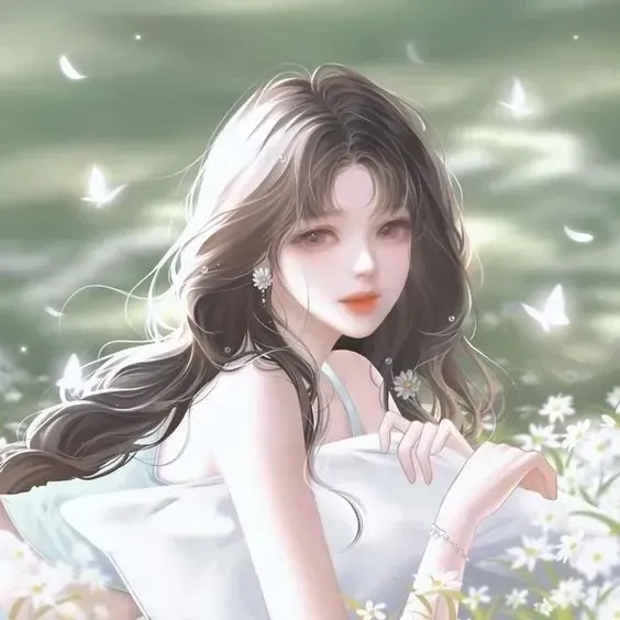 Gái xinh anime mặc váy ngắn thể hiện sự nữ tính và dễ thương.