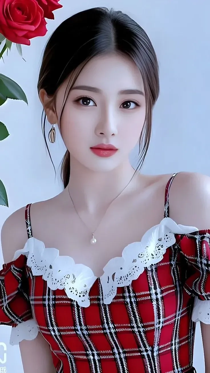 Gái xinh tóc dài đeo kính cute, phong cách tinh tế và cuốn hút.