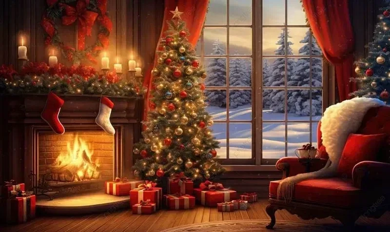 Thêm nền noel cute cho thiết bị của bạn để mang lại không khí vui vẻ, ấm áp trong mùa Giáng Sinh.