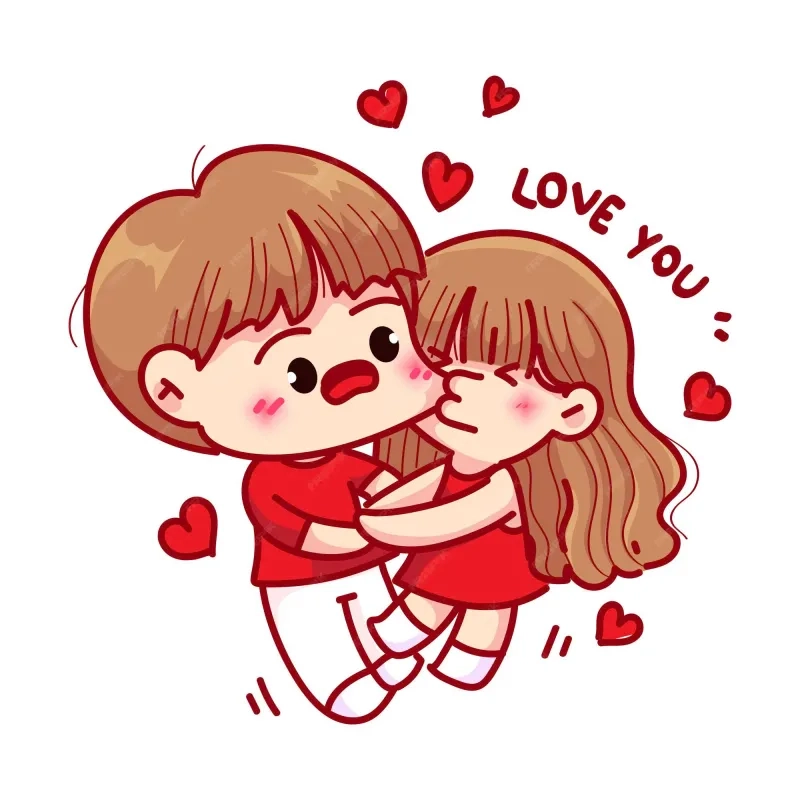 Meme hôn nhau ngọt ngào mang đến cảm giác yêu thương và lãng mạn tuyệt vời.