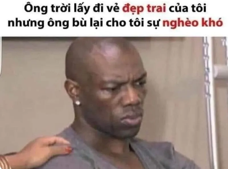 Meme da đen tóc ngắn đem lại vẻ đẹp dễ thương và hài hước cho mọi người.