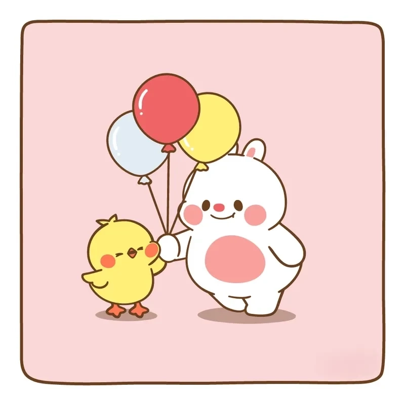 Gà meme cute đáng yêu, lan tỏa niềm vui khắp nơi.