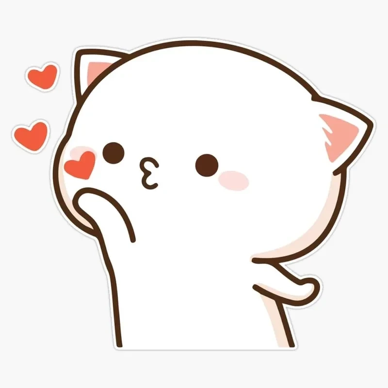 Meme cute ảnh mèo edit trái tim là sự kết hợp hoàn hảo giữa mèo và trái tim ngọt ngào.