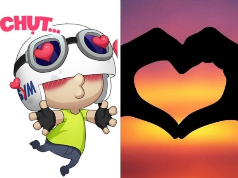 Thể hiện cảm xúc hài hước qua đau tim meme đáng yêu.