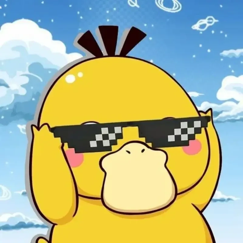 Meme hình nền con vịt trắng cute làm bừng sáng ngày mới.
