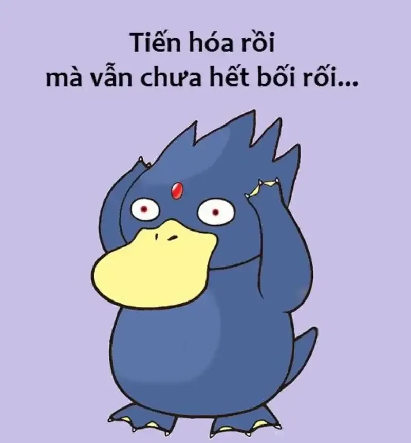 Hình vịt meme phong cách mới lạ, cực kỳ nổi bật.