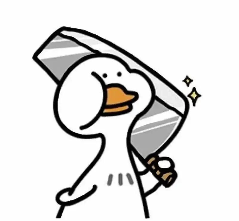 Meme ảnh con vịt cầm dao ấn tượng không thể bỏ qua.