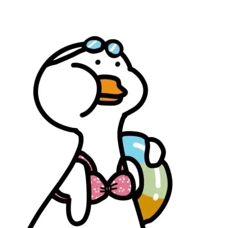 Con vịt cầm dao meme mang phong cách mới lạ, hài hước.
