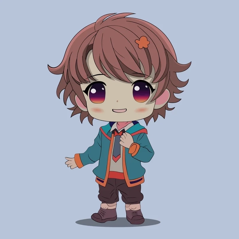 Tải ngay hình anime chibi nam cute siêu đáng yêu cho fan