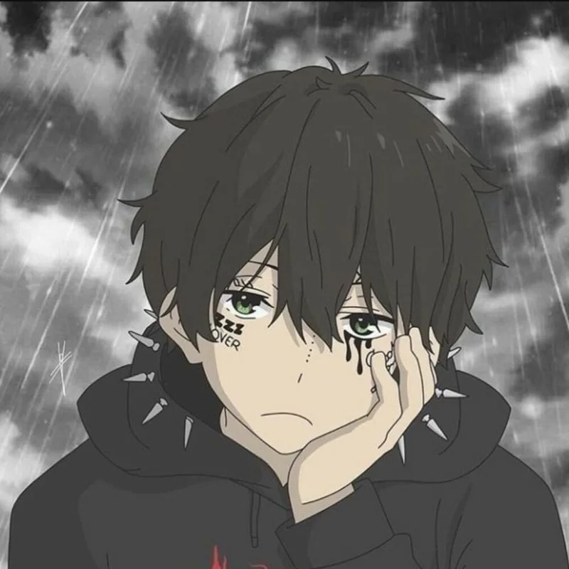 Chiêm ngưỡng bộ nam buồn anime cô đơn và trầm lặng