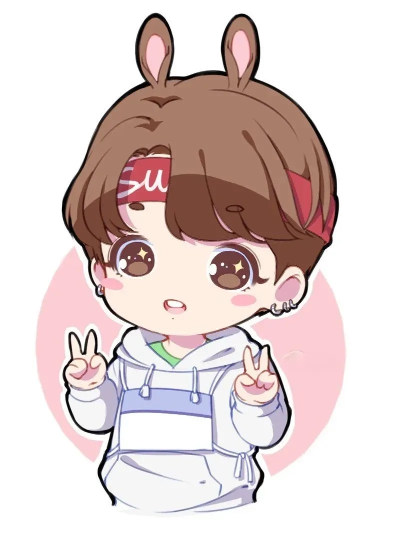 Ảnh chibi nam cute ngộ nghĩnh đáng yêu cực phù hợp làm ảnh đại diện
