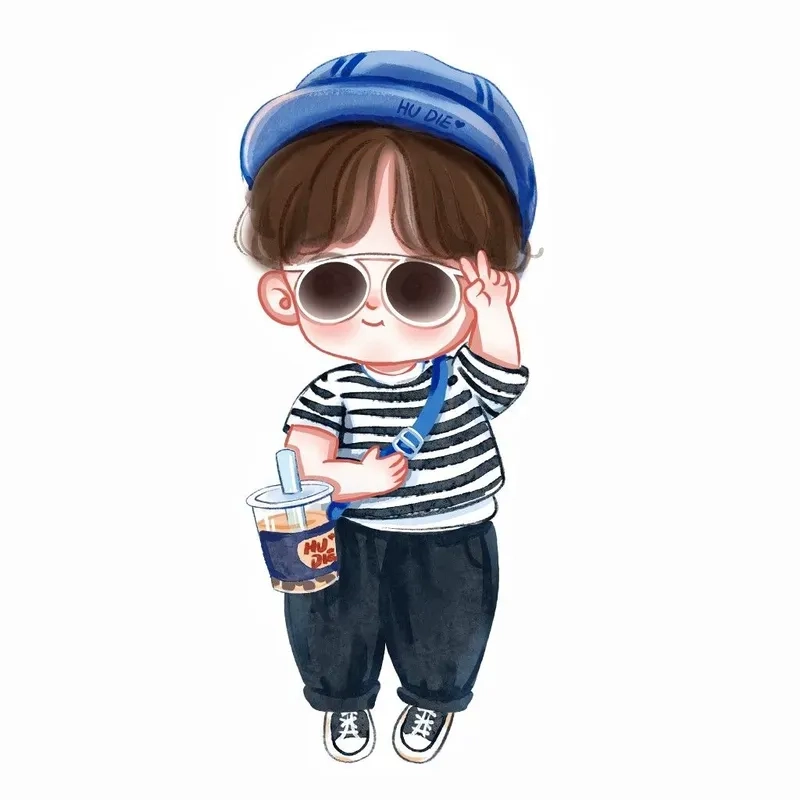 Hình ảnh anime chibi cute nam siêu dễ thương chuẩn style dành cho fan