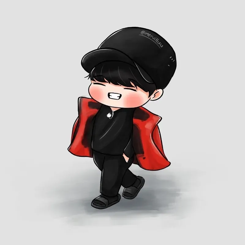 Ảnh cặp chibi cute siêu ngọt ngào dành cho các cặp đôi yêu thích chibi