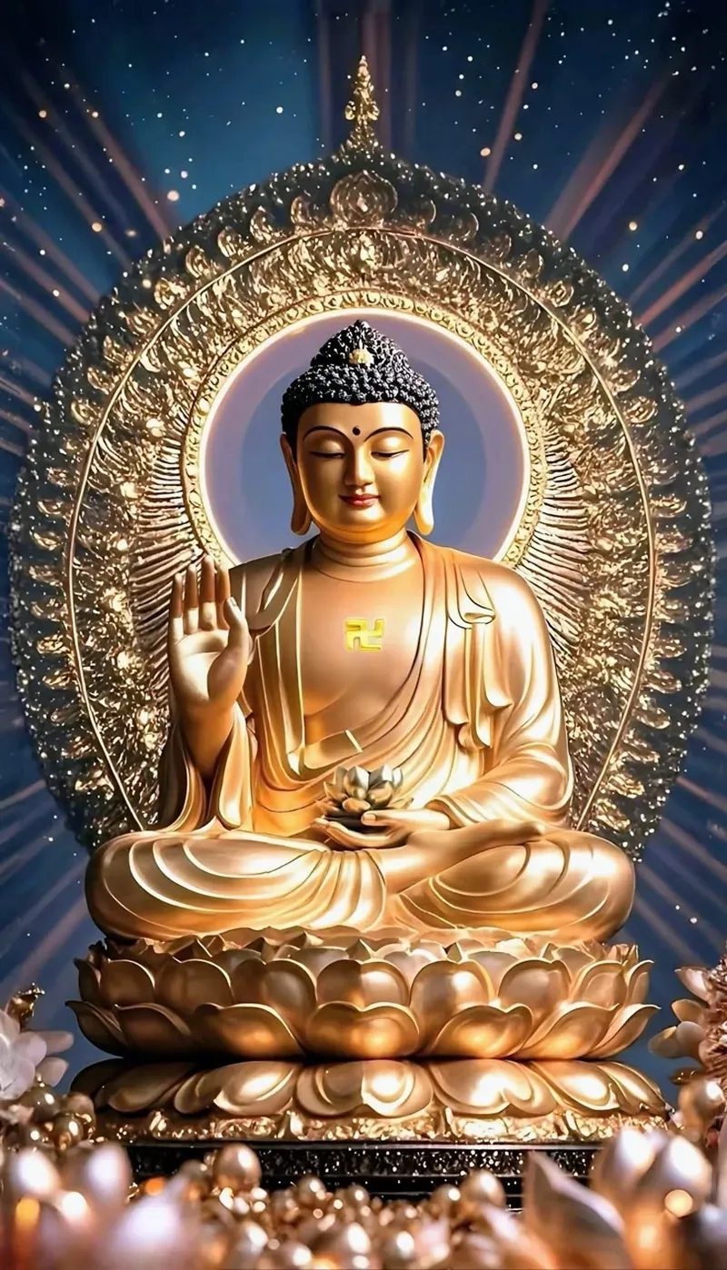 Tải ảnh phật a di đà đẹp miễn phí cho hình nền điện thoại