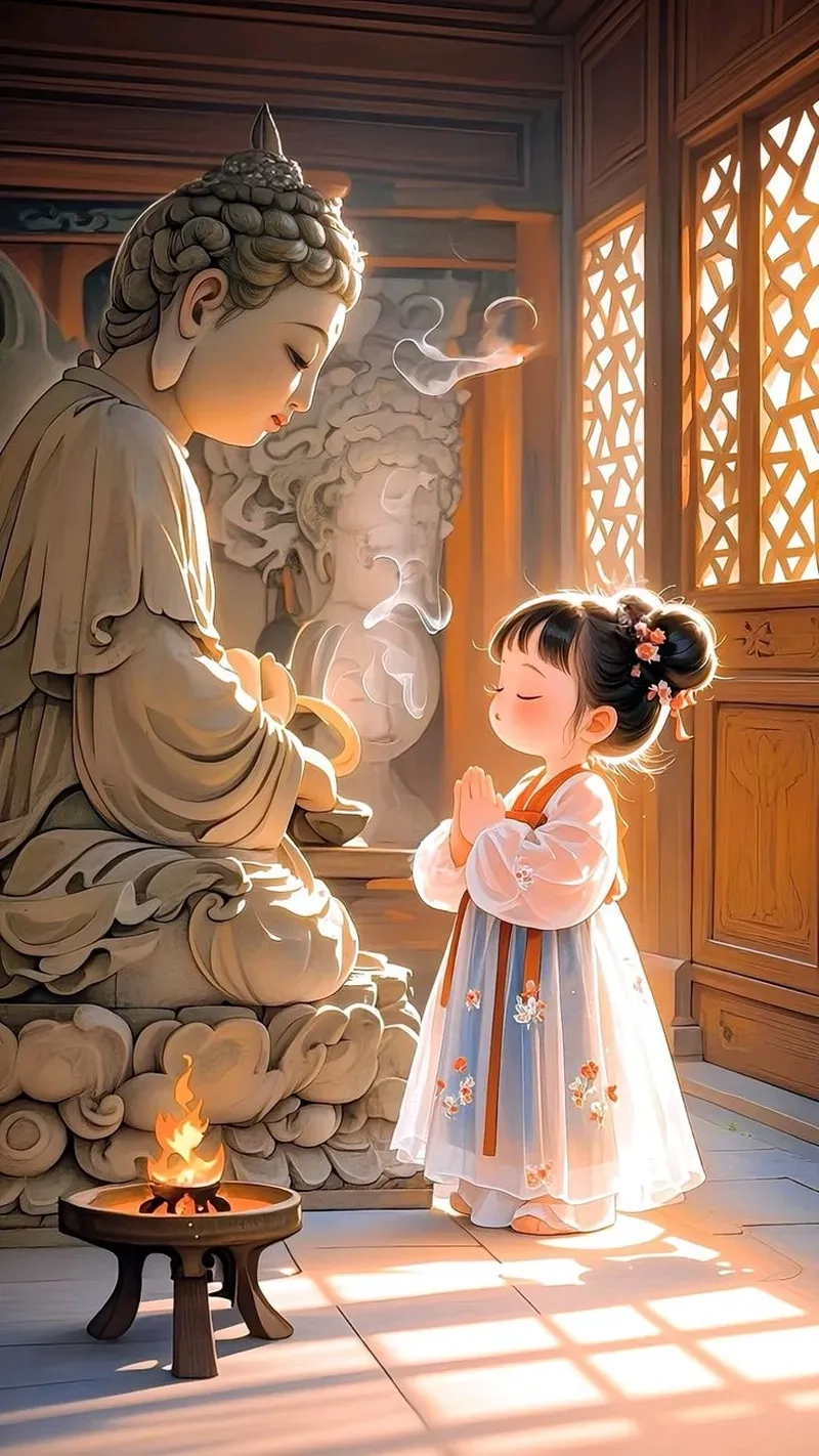 Chú tiểu ảnh phật đẹp làm hình nền mang lại cảm giác thanh thản