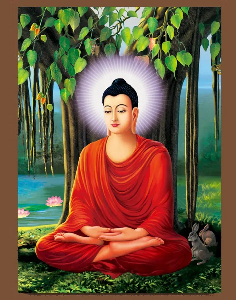 Ảnh phật thích ca mô ni soi sáng con đường chân lý