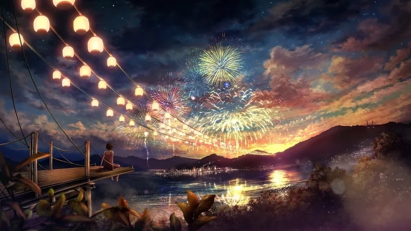 Ảnh nền máy tính anime 8k cực đẹp chất lượng đỉnh cao