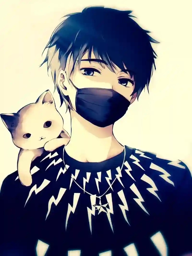 Ảnh anime chibi nam ngầu chất lừ phong cách mạnh mẽ hút mắt người xem