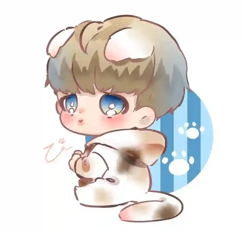 Ảnh anime chibi cute nam ngộ nghĩnh siêu dễ thương phong cách anime