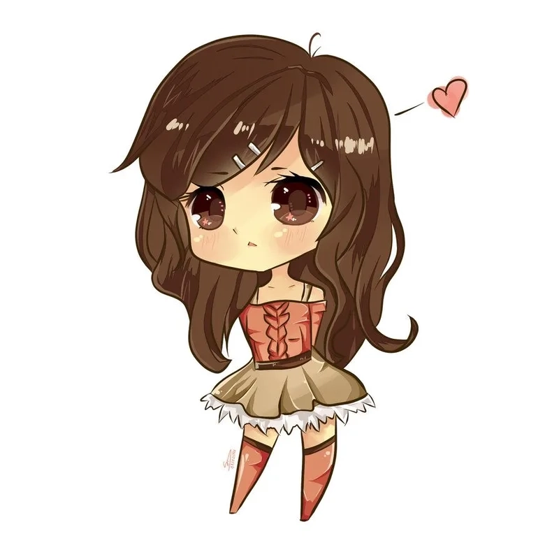 Tải ngay ảnh anime nữ cute đơn giản dễ thương và tinh tế