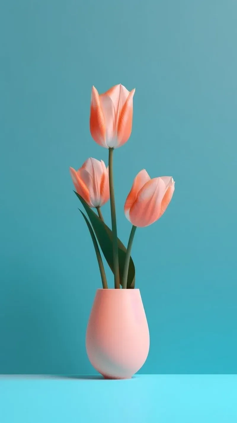 Ấn tượng với hình ảnh hoa tulip chill nhẹ nhàng tinh tế