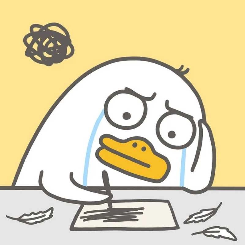 Ảnh avatar vịt vô tri cute ngộ nghĩnh siêu lạ mắt cực thu hút