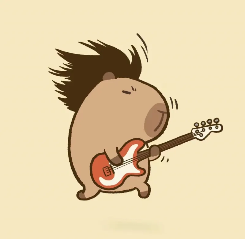 Khám phá ngay bộ capybara cute siêu dễ thương và cực kỳ độc đáo