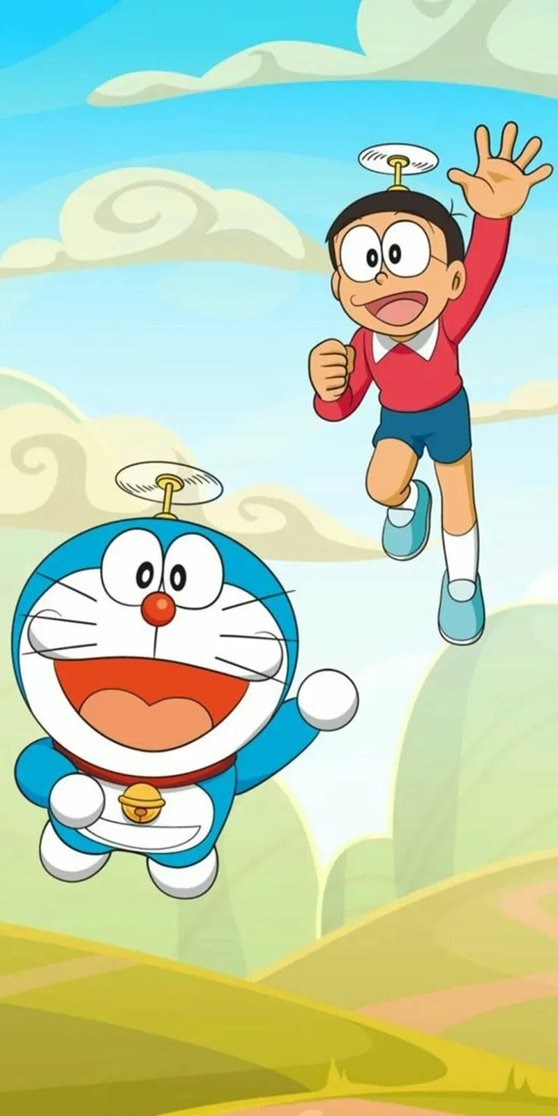 Ngắm nhìn doraemon và nobita gặp nhau từ lần đầu thú vị