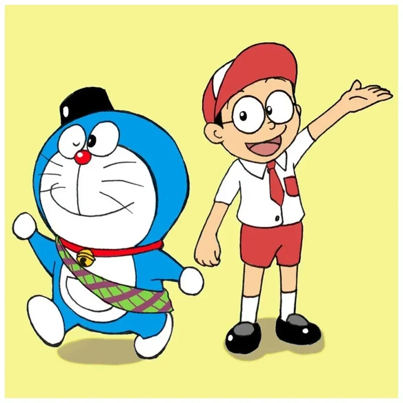 Ngắm nhìn doraemon và nobita ngầu chất lừ phiên bản siêu ngầu