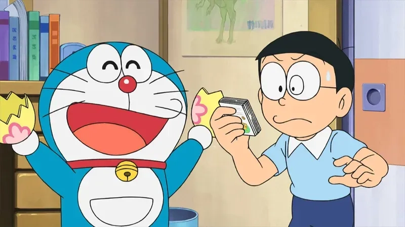Chiêm ngưỡng doraemon và nobita cute dễ thương ngọt ngào