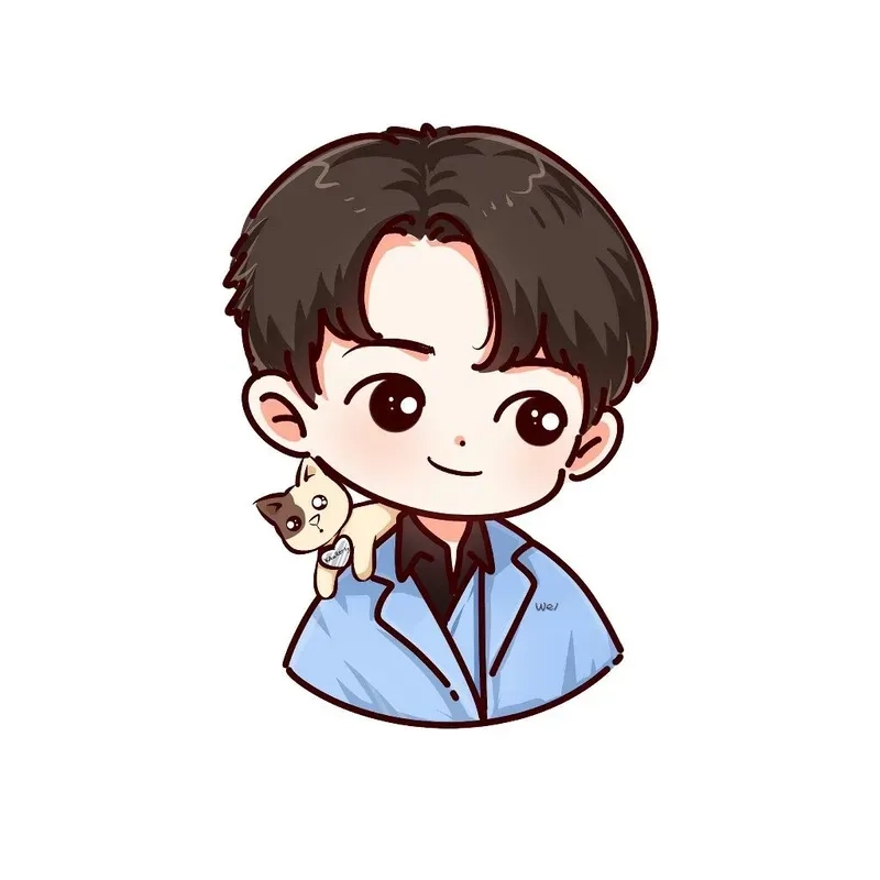 Ảnh chibi cute ngầu phong cách mạnh mẽ cá tính dành cho bạn trẻ sành điệu